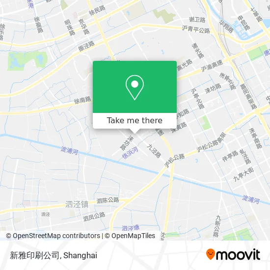 新雅印刷公司 map