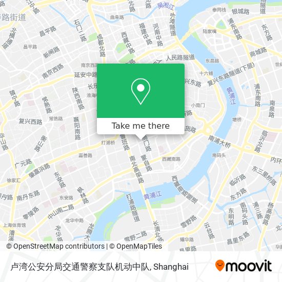卢湾公安分局交通警察支队机动中队 map