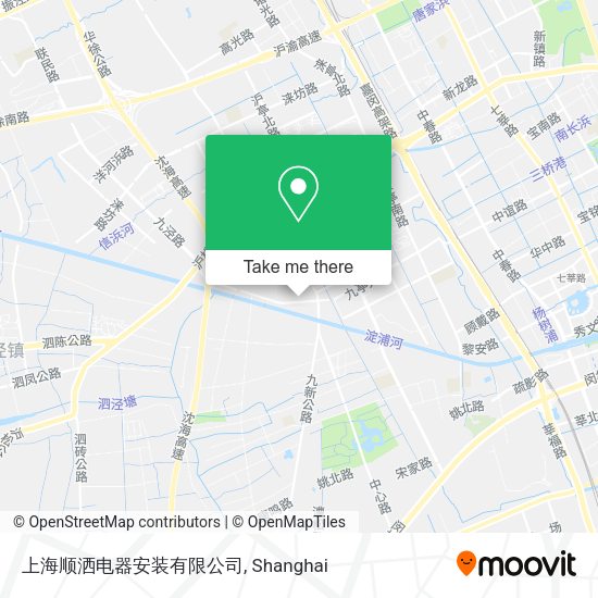 上海顺洒电器安装有限公司 map