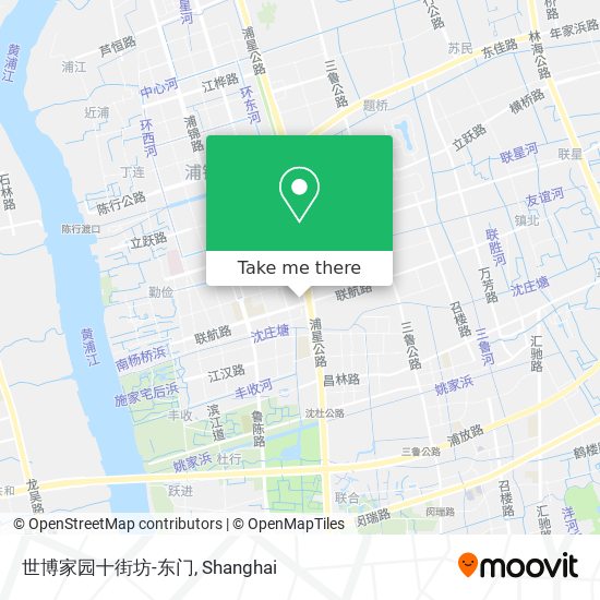 世博家园十街坊-东门 map