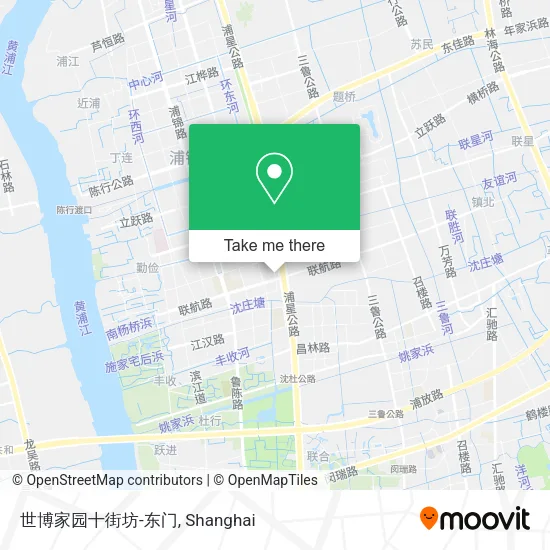 世博家园十街坊-东门 map