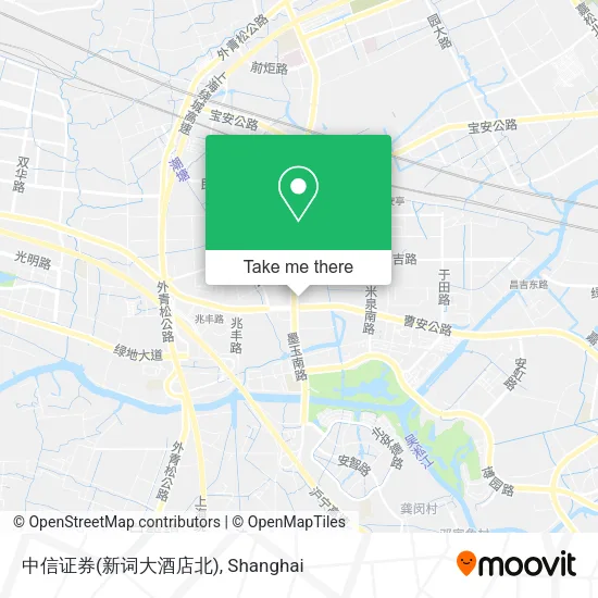 中信证券(新词大酒店北) map