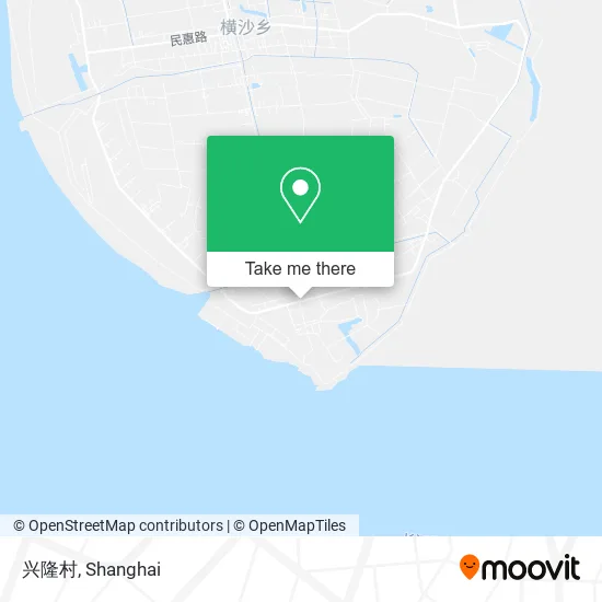 兴隆村 map