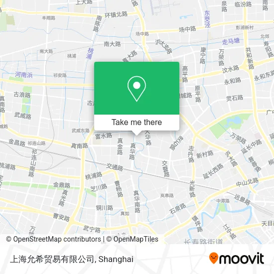 上海允希贸易有限公司 map