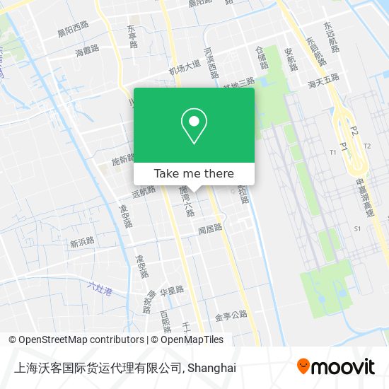 上海沃客国际货运代理有限公司 map