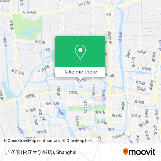 吉圣客(松江大学城店) map