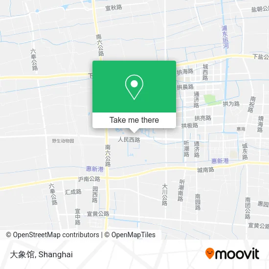 大象馆 map