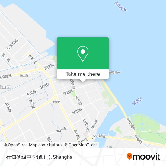 行知初级中学(西门) map