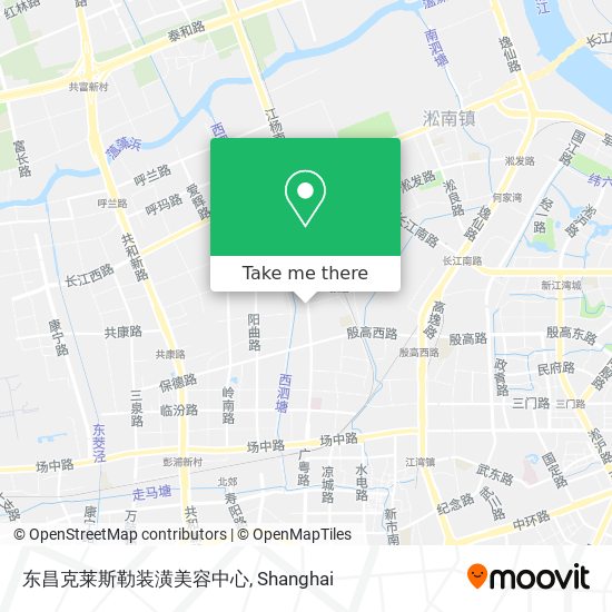 东昌克莱斯勒装潢美容中心 map