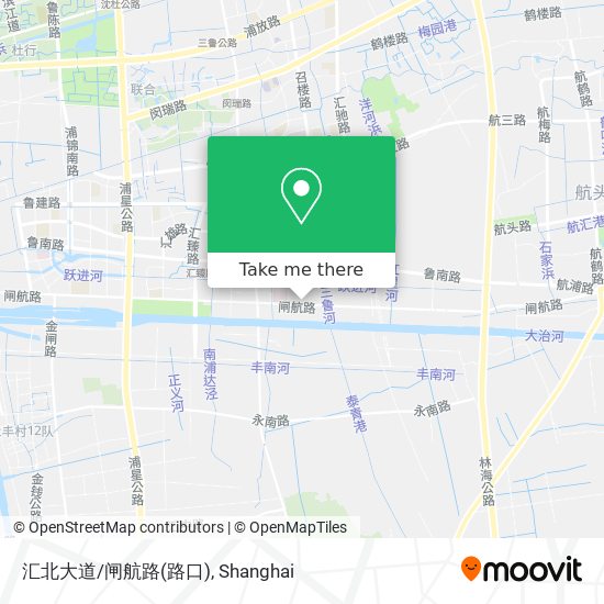 汇北大道/闸航路(路口) map