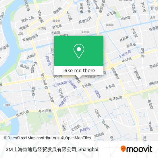 3M上海肯迪迅经贸发展有限公司 map
