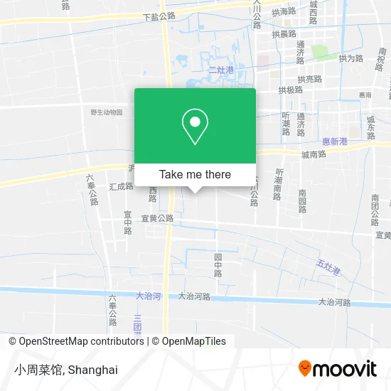 小周菜馆 map