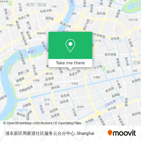 浦东新区周家渡社区服务云台分中心 map