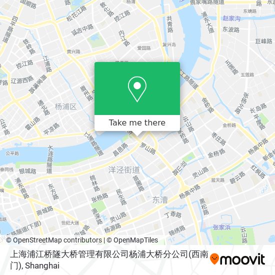 上海浦江桥隧大桥管理有限公司杨浦大桥分公司(西南门) map