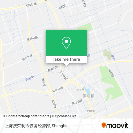 上海庆荣制冷设备经营部 map