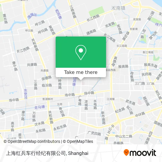 上海红兵车行经纪有限公司 map