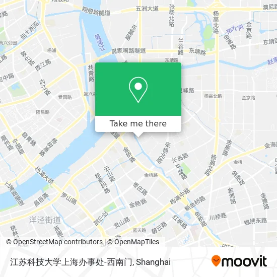 江苏科技大学上海办事处-西南门 map