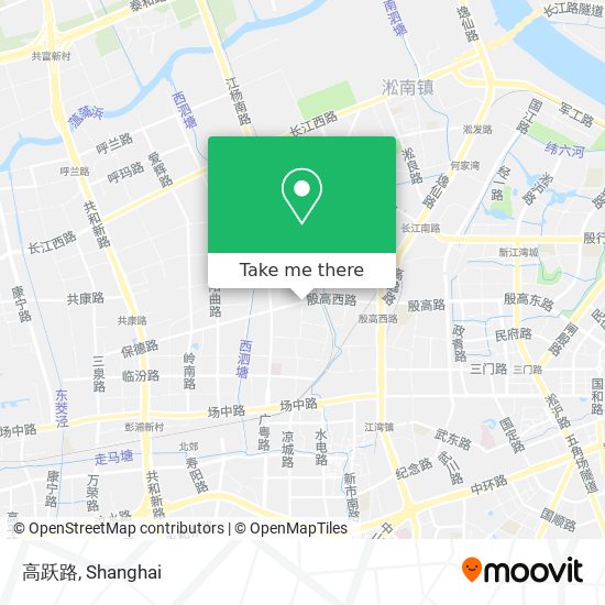 高跃路 map