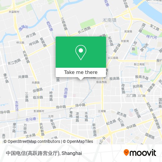 中国电信(高跃路营业厅) map