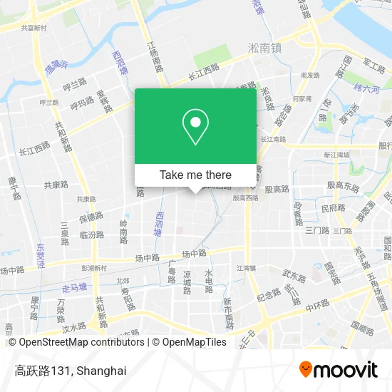 高跃路131 map