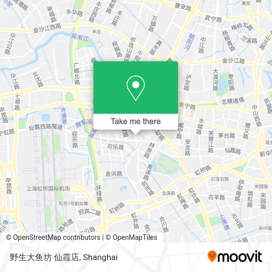 野生大鱼坊 仙霞店 map