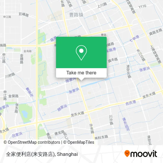 全家便利店(来安路店) map