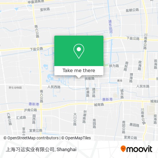 上海习运实业有限公司 map