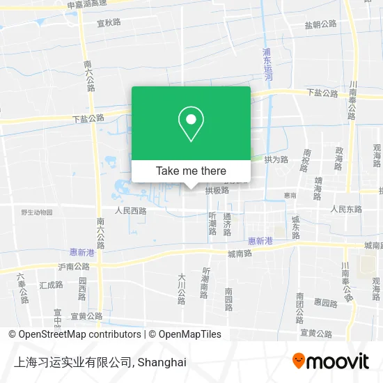 上海习运实业有限公司 map