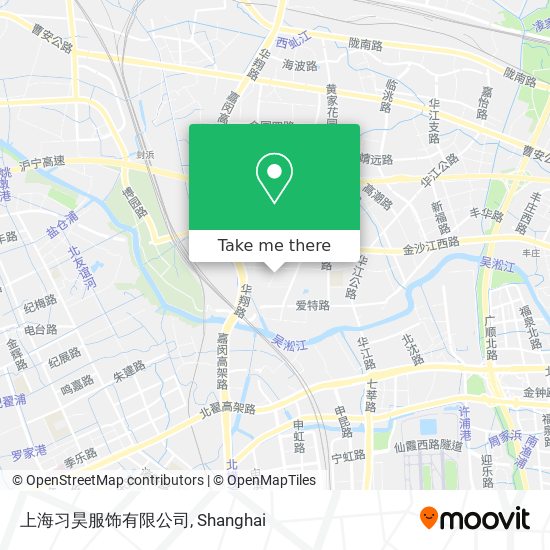 上海习昊服饰有限公司 map