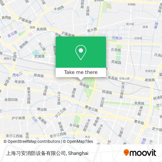 上海习安消防设备有限公司 map