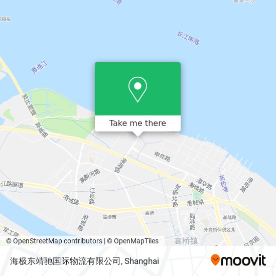 海极东靖驰国际物流有限公司 map