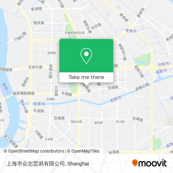 上海市众志贸易有限公司 map