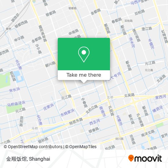 金顺饭馆 map