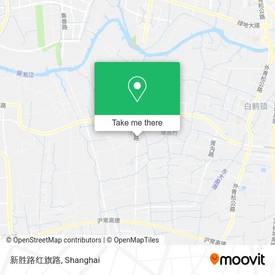 新胜路红旗路 map
