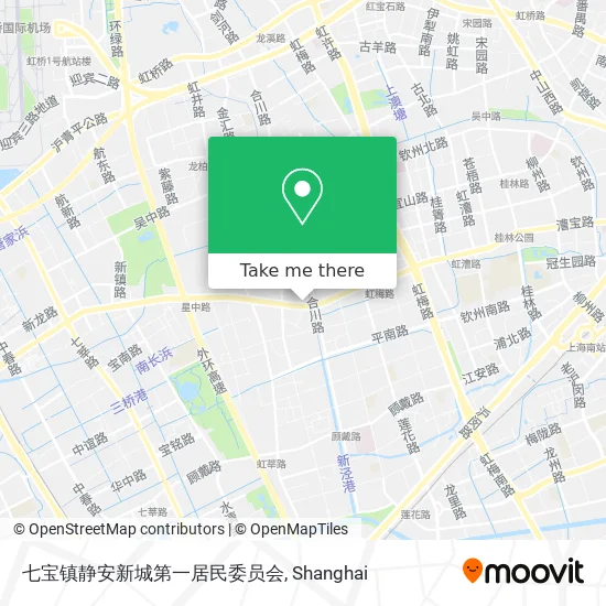 七宝镇静安新城第一居民委员会 map