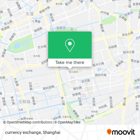 currency exchange map