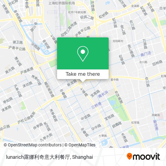 lunarich露娜利奇意大利餐厅 map