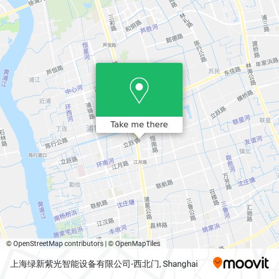 上海绿新紫光智能设备有限公司-西北门 map