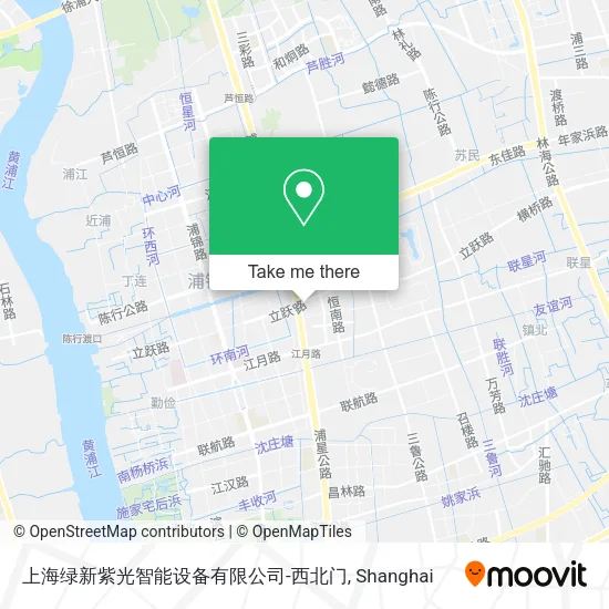 上海绿新紫光智能设备有限公司-西北门 map