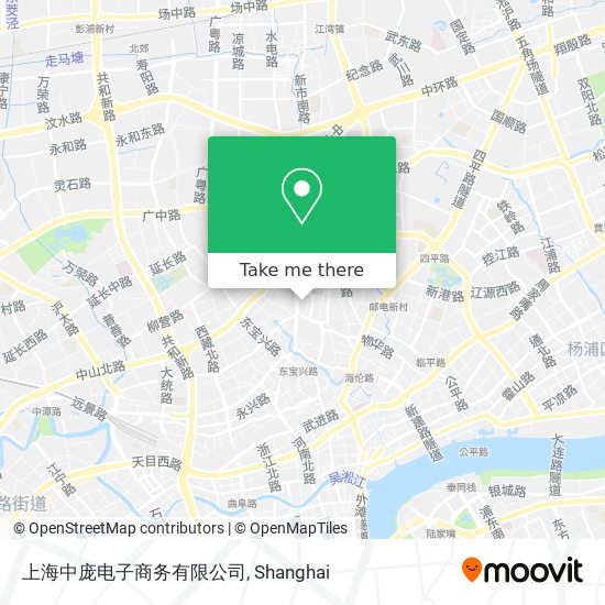 上海中庞电子商务有限公司 map
