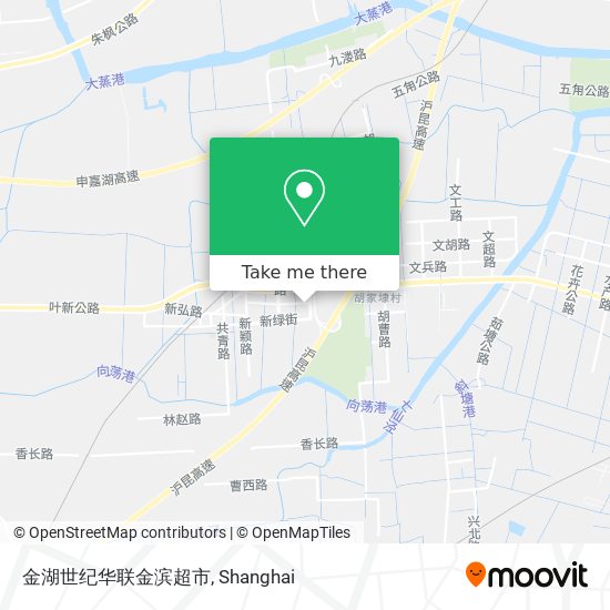 金湖世纪华联金滨超市 map