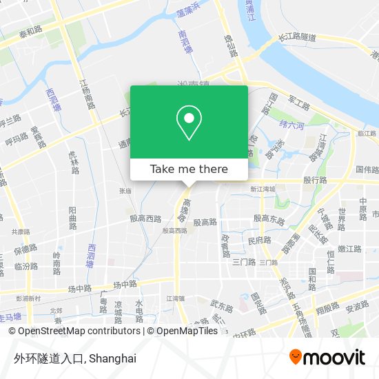 外环隧道入口 map