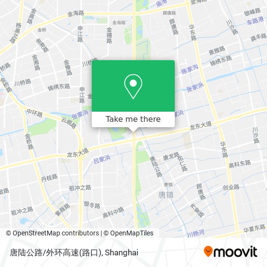 唐陆公路/外环高速(路口) map