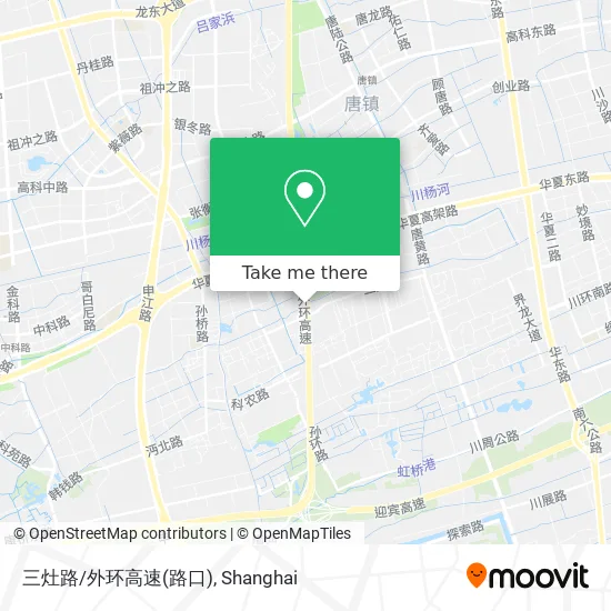 三灶路/外环高速(路口) map