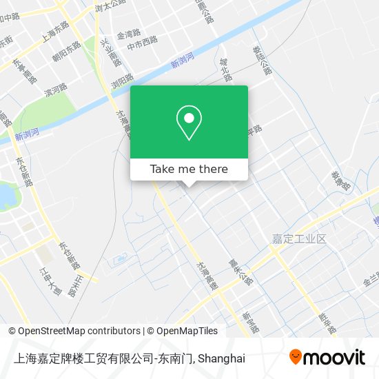 上海嘉定牌楼工贸有限公司-东南门 map