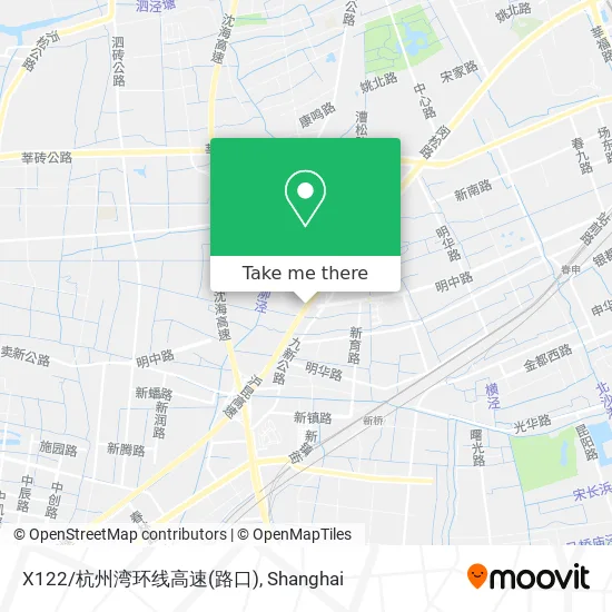 X122/杭州湾环线高速(路口) map