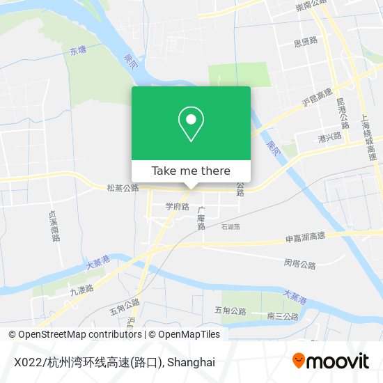 X022/杭州湾环线高速(路口) map