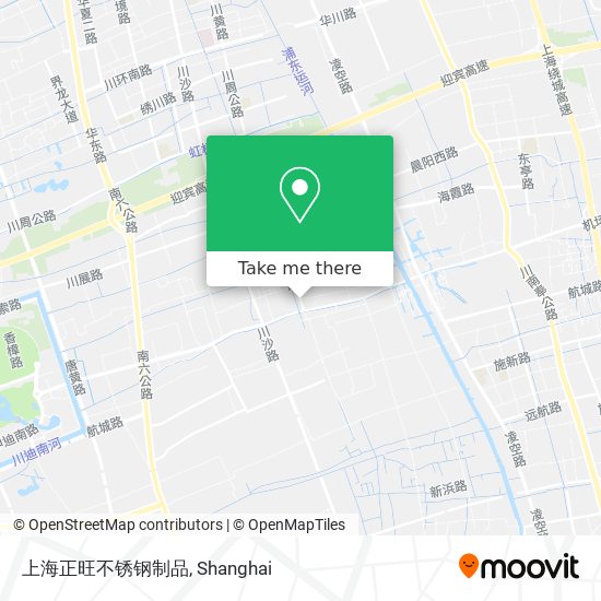 上海正旺不锈钢制品 map