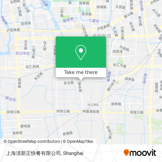 上海清新正快餐有限公司 map