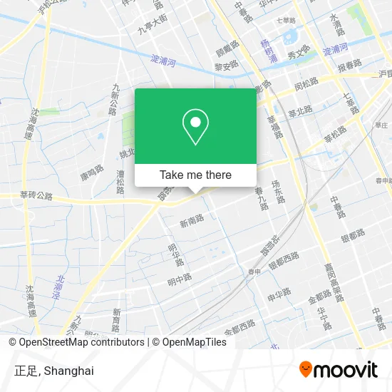 正足 map
